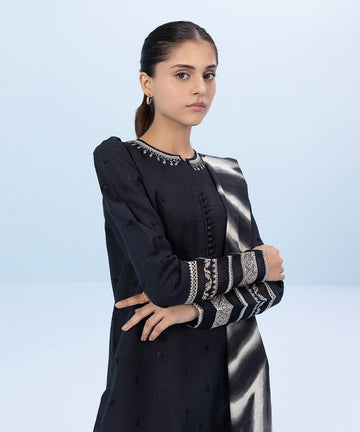 Sapphire U2DE-DY23V9-6 2 Piece Embroidered Khaddar Suit Winter Collection Online Shopping